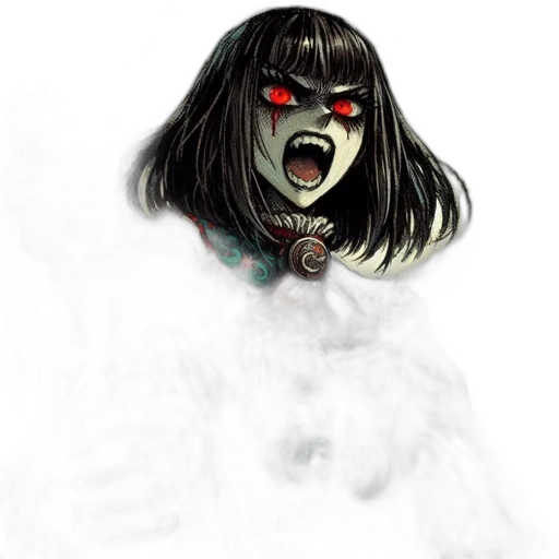 mask, creature, face, hair transparent PNG cut-out