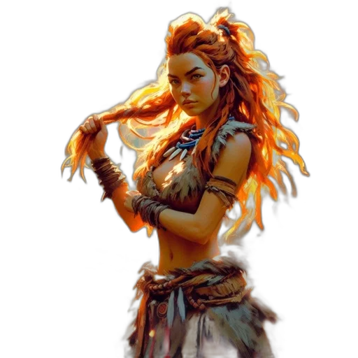 dragon, staff, fantasy art, concept art transparent PNG cut-out