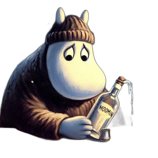bottle, animal, creature, robot transparent PNG cut-out