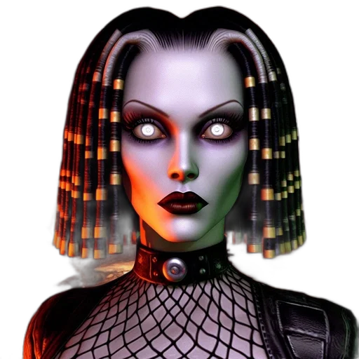 robot, cyberpunk, concept art, fantasy art transparent PNG cut-out