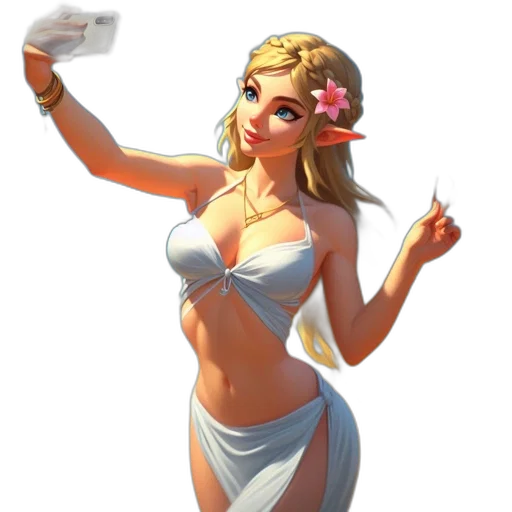 staff, dress, weapon, concept art transparent PNG cut-out