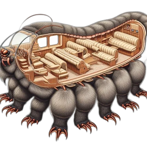 furniture, creature, dragon, concept art transparent PNG cut-out