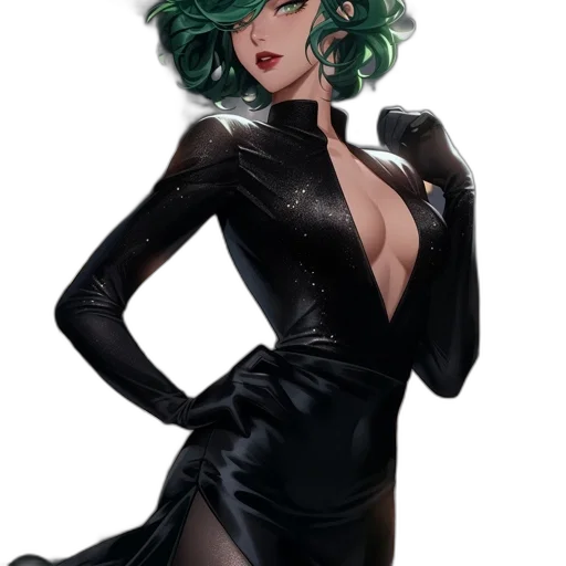 dress, staff, jacket, mask transparent PNG cut-out