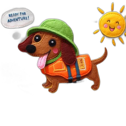 jacket, animal, hat, staff transparent PNG cut-out
