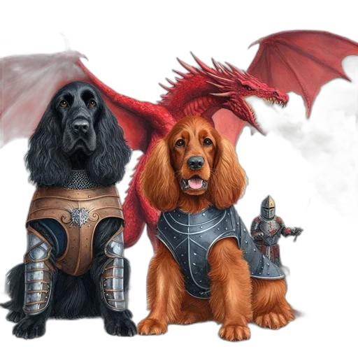 dragon, fantasy art, concept art, pixel art transparent PNG cut-out