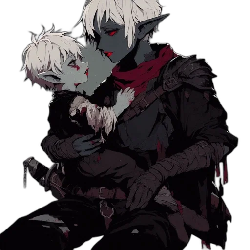 mask, jacket, creature, weapon transparent PNG cut-out
