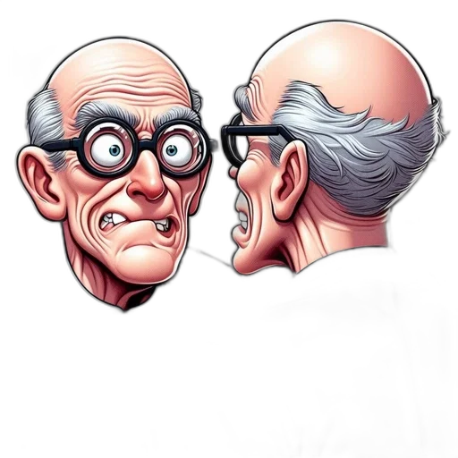 face, mask, staff, comic book art transparent PNG cut-out