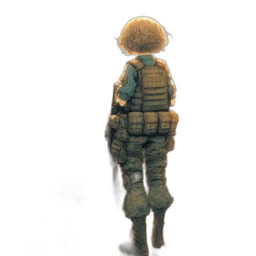 weapon, jacket, robot, dress transparent PNG cut-out