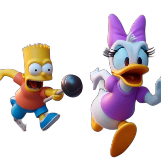 3d render, concept art, pixel art, cartoon transparent PNG cut-out