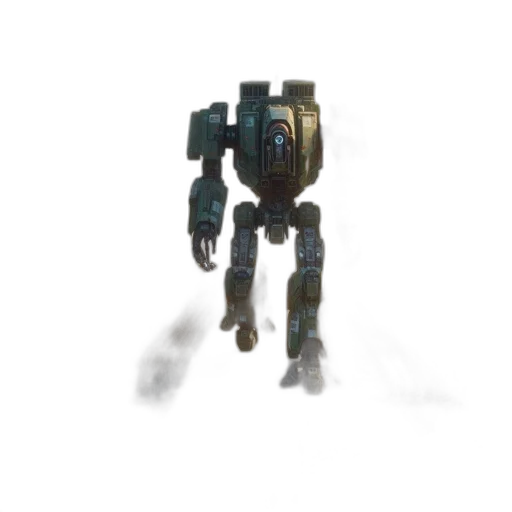 robot, weapon, creature, staff transparent PNG cut-out