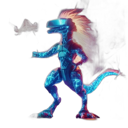 dragon, creature, animal, robot transparent PNG cut-out