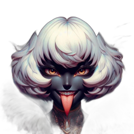 face, mask, creature, dragon transparent PNG cut-out