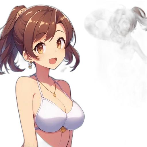 dress, weapon, staff, robot transparent PNG cut-out