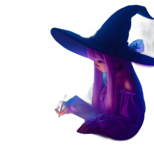 hat, staff, dress, mask transparent PNG cut-out