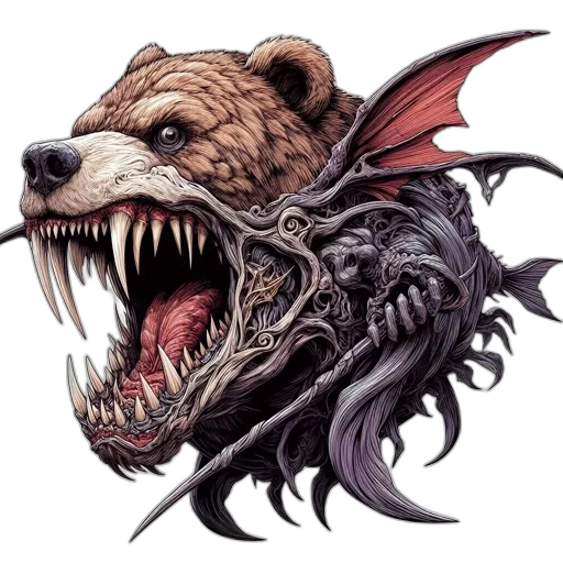 dragon, creature, animal, concept art transparent PNG cut-out