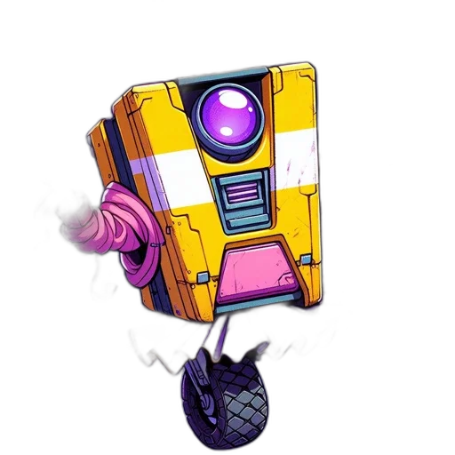 robot, weapon, concept art, pixel art transparent PNG cut-out