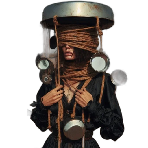 staff, mask, hat, robot transparent PNG cut-out
