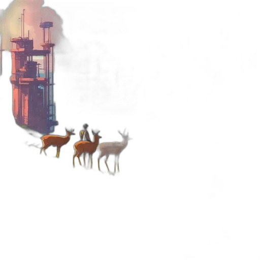 animal, robot, furniture, concept art transparent PNG cut-out
