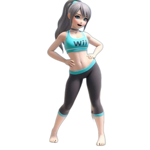 3d render, concept art, cartoon, fantasy art transparent PNG cut-out