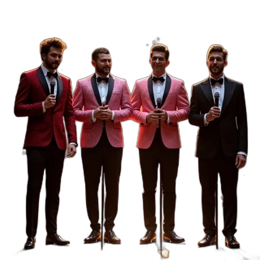 jacket, staff, concept art, 3d render transparent PNG cut-out