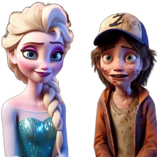 3d render, concept art, fantasy art, cartoon transparent PNG cut-out