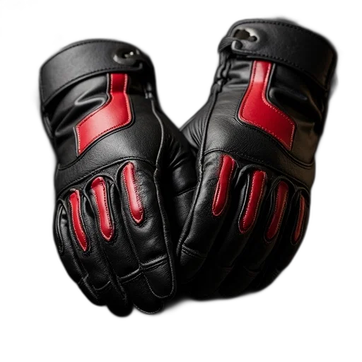 cyberpunk, 3d render, leather, motorbike transparent PNG cut-out