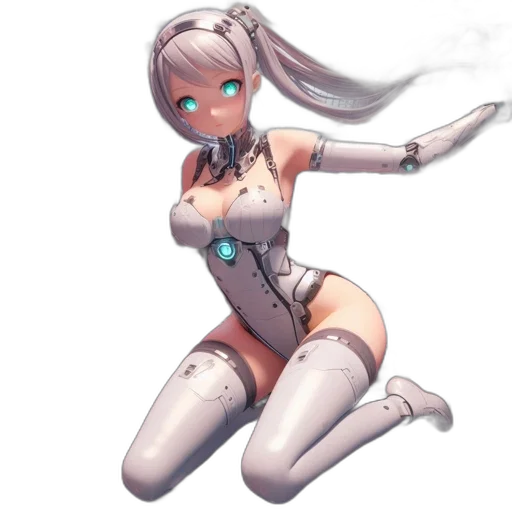 robot, weapon, dress, staff transparent PNG cut-out