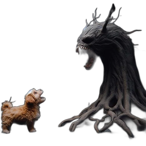 creature, animal, dragon, hair transparent PNG cut-out