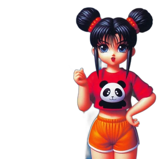 pixel art, 3d render, concept art, anime transparent PNG cut-out