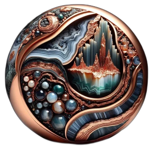 jewelry, fantasy art, concept art, photorealistic transparent PNG cut-out