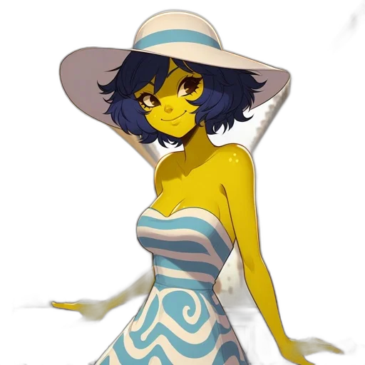 dress, hat, mask, creature transparent PNG cut-out