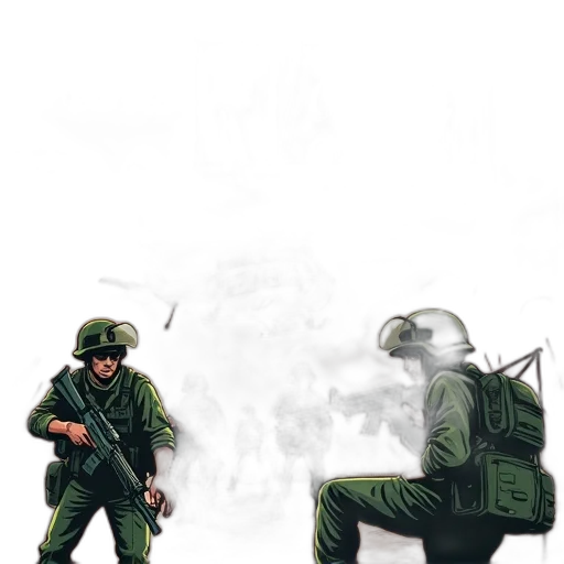weapon, jacket, sword, staff transparent PNG cut-out