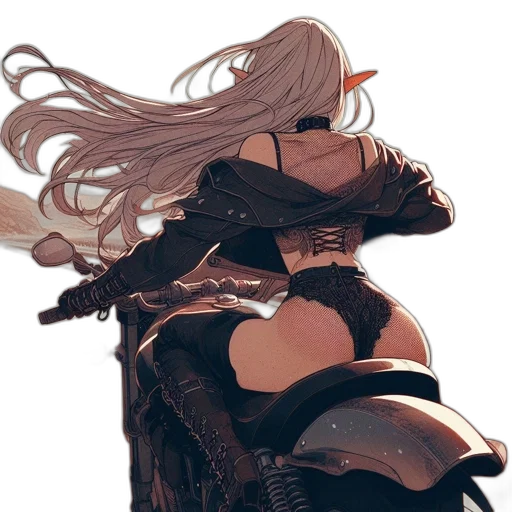 weapon, sword, dress, mask transparent PNG cut-out