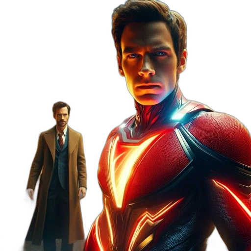 comic book art, concept art, intense-looking, man transparent PNG cut-out