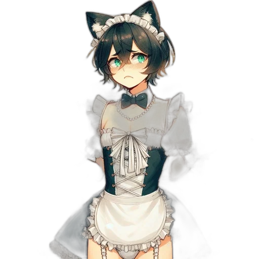 dress, staff, animal, creature transparent PNG cut-out