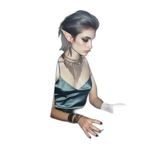 jewelry, dress, staff, mask transparent PNG cut-out