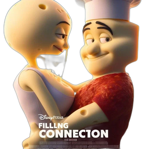 food, robot, concept art, 3d render transparent PNG cut-out