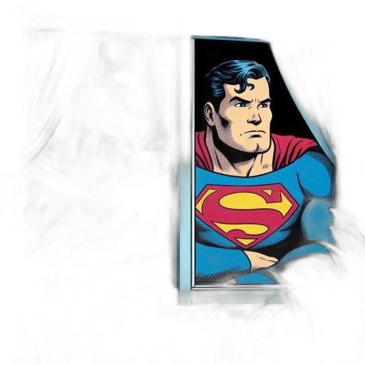 comic book art, cartoon, concept art, 3d render transparent PNG cut-out