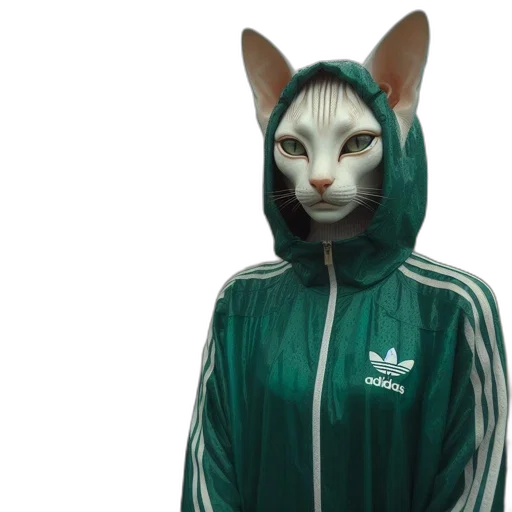 jacket, animal, mask, creature transparent PNG cut-out