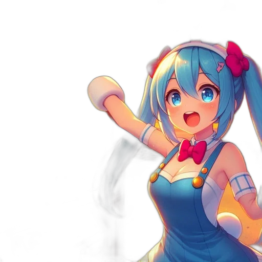dress, staff, robot, weapon transparent PNG cut-out
