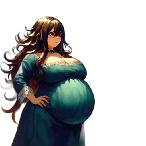 dress, concept art, fantasy art, pixel art transparent PNG cut-out