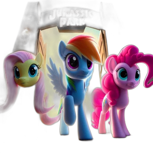 3d render, concept art, three, little transparent PNG cut-out