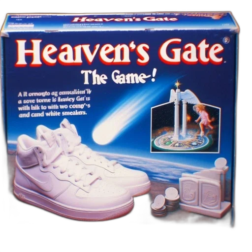shoes, vaporwave, box, art transparent PNG cut-out