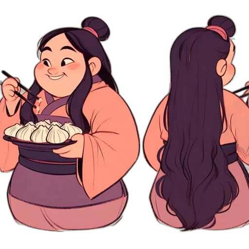 food, hair, creature, concept art transparent PNG cut-out