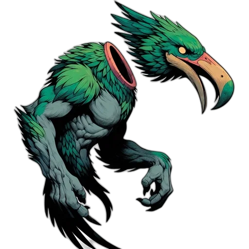 creature, animal, dragon, concept art transparent PNG cut-out