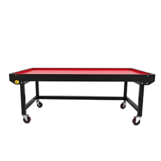furniture, staff, 3d render, red transparent PNG cut-out