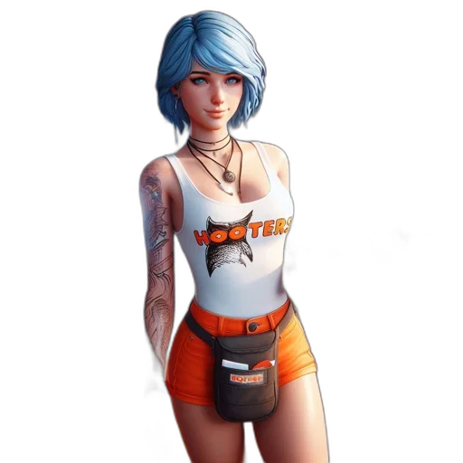 dress, staff, robot, concept art transparent PNG cut-out