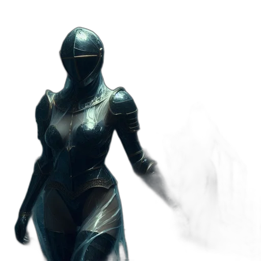 robot, sword, dress, mask transparent PNG cut-out