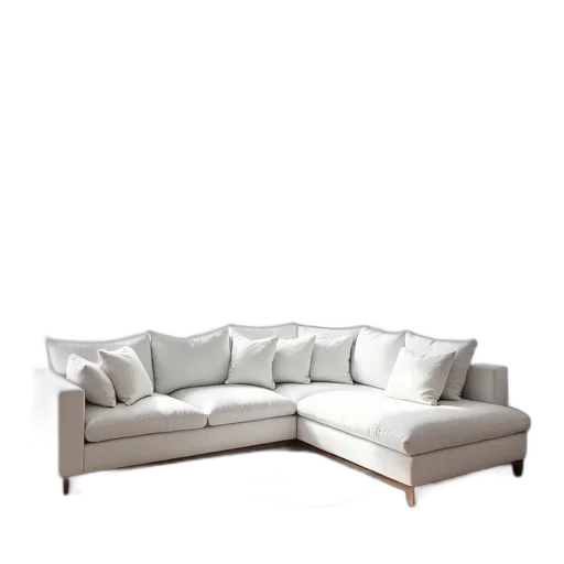 furniture, 3d render, photorealistic, monochrome transparent PNG cut-out