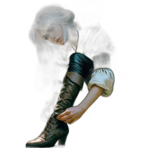 shoes, sword, staff, weapon transparent PNG cut-out